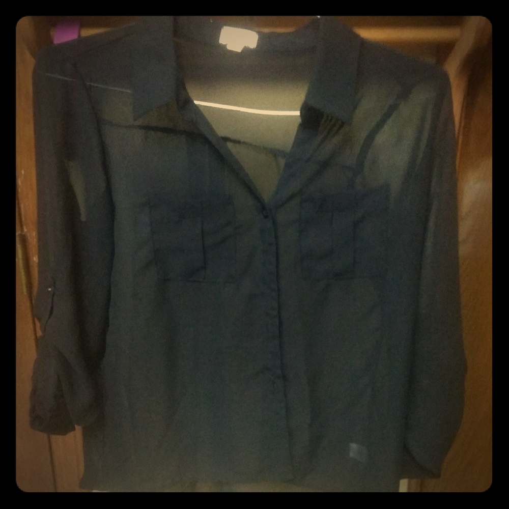 Sheer blouse